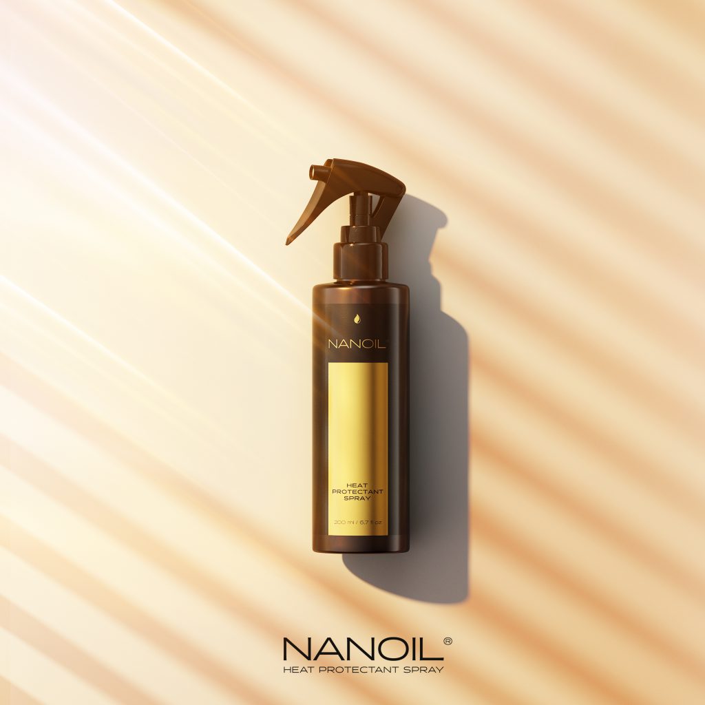 Nanoil Heat Protectant Spray – 100%-os védelem hajápolás közben