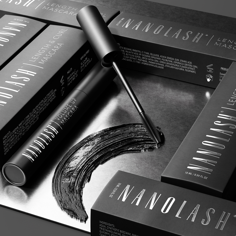 Lenyűgöző szemsmink a Nanolash Volume Up és Length & Curl Mascara termékeivel